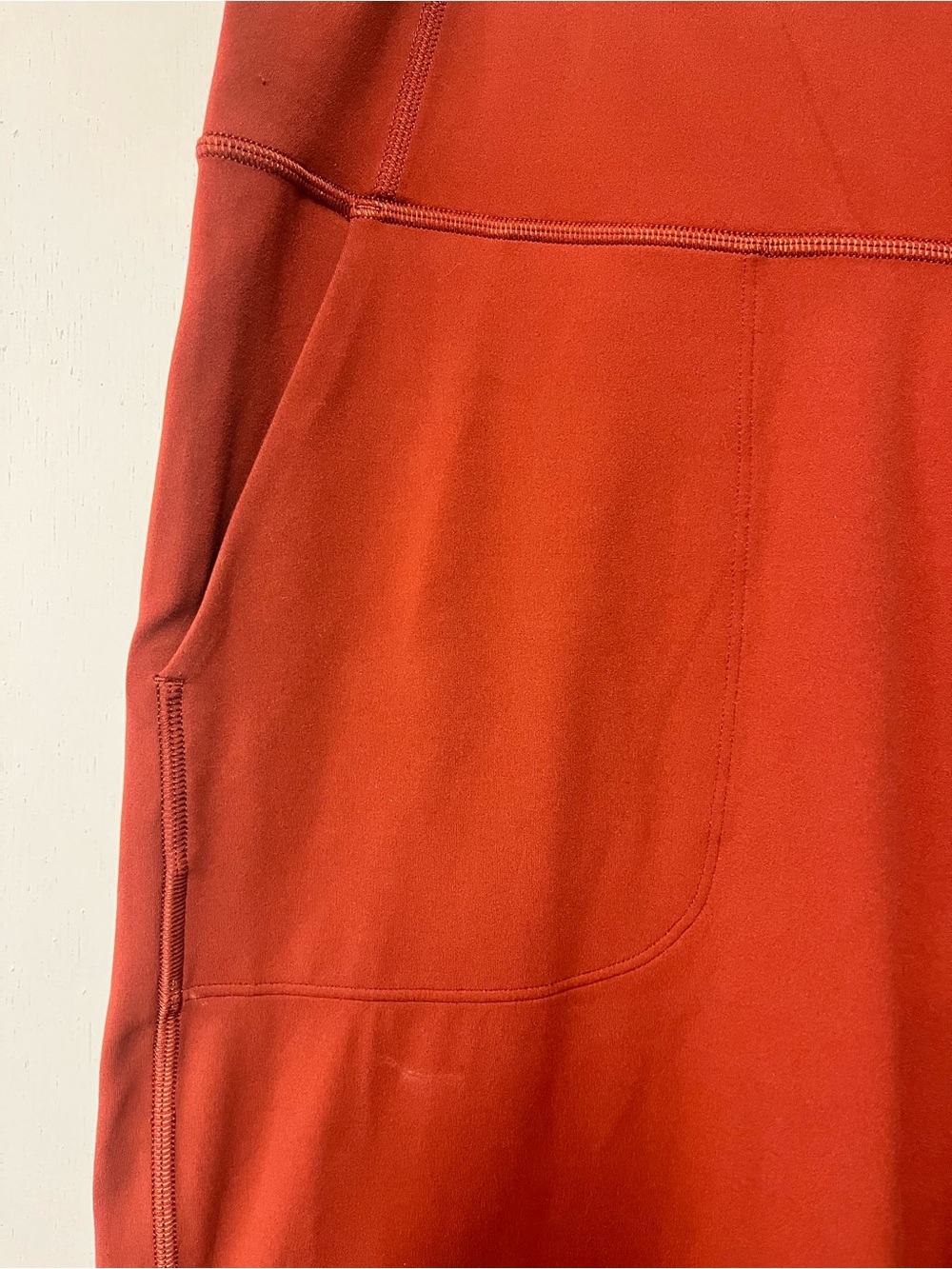 lululemon athletica High-Waist Wide-Leg Pants in Rust - Picture 5 of 6